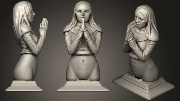 Figurines of girls (STKGL_0396) 3D model for CNC machine